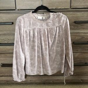 Wilfred xs blouse - soft taupe